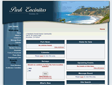 Tablet Screenshot of parkencinitas.com